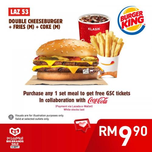 9 Sep 2020: Burger King 9.9 Sale Super Deals Promotion on Lazada ...