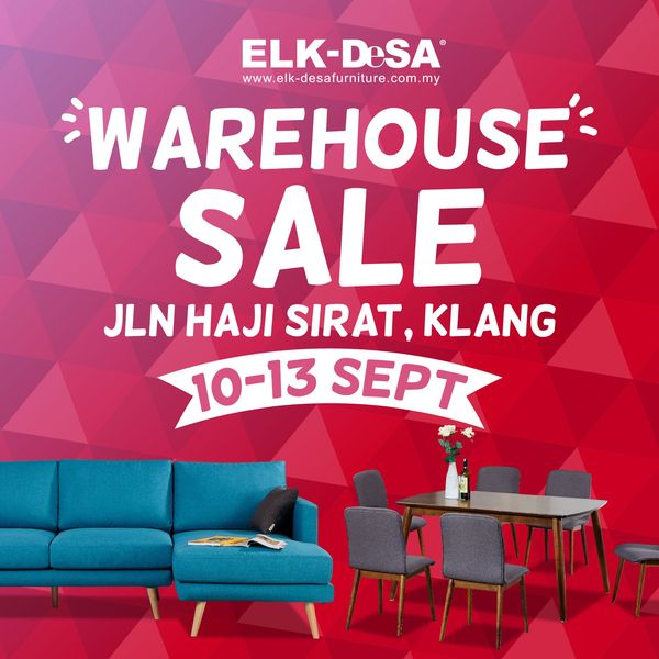 10 13 Sep 2020 Elk Desa Furniture Warehouse Sale Everydayonsales Com