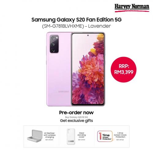 24 Sep-8 Oct 2020: Harvey Norman Galaxy S20 FE 5G Pre-Order Promotion ...