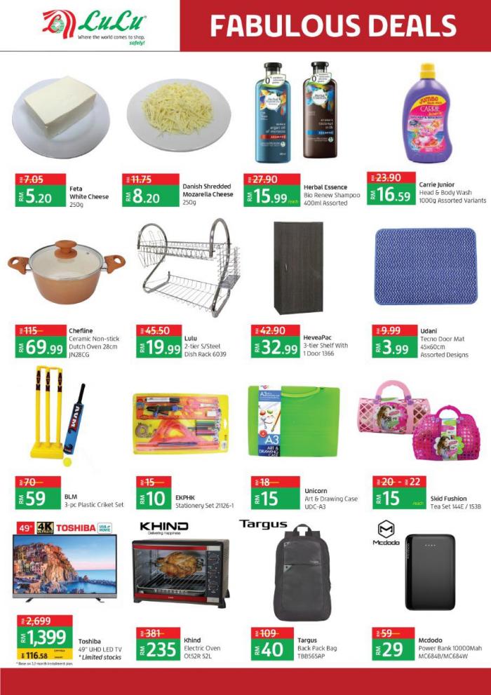 1-3 Sep 2020: LuLu Hypermarket Fabulous Deals Promotion ...