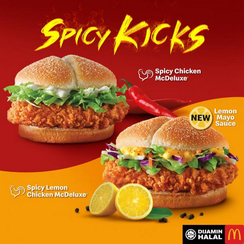 10 Sep 2020 Onward: Mcdonald's New Spicy Lemon Chicken Mcdeluxe Promo 