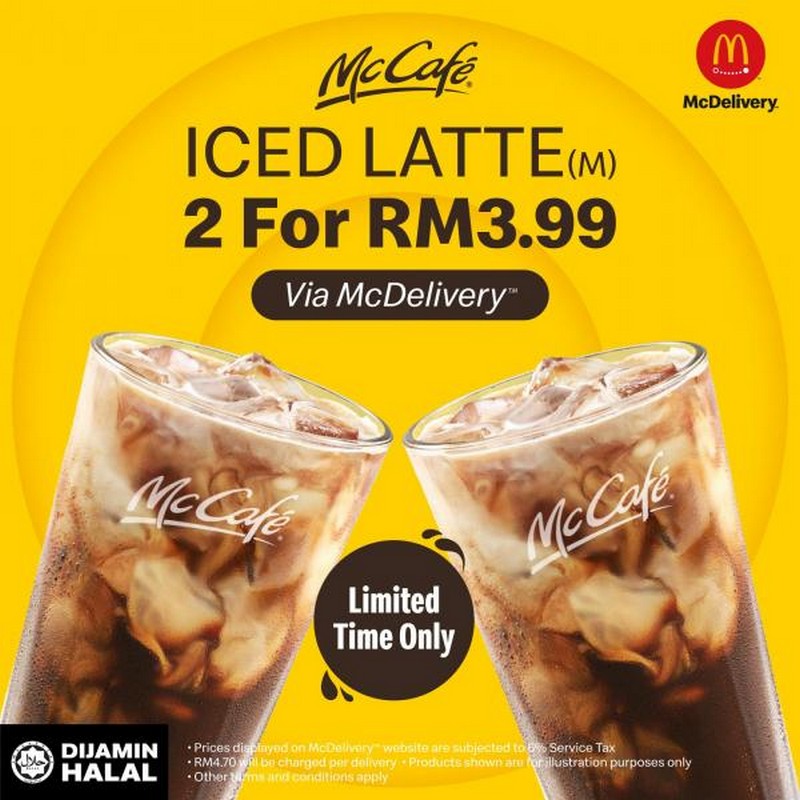 16 Oct 2020 Onward: McDonald's McCafe Iced Latte Promo via McDelivery ...