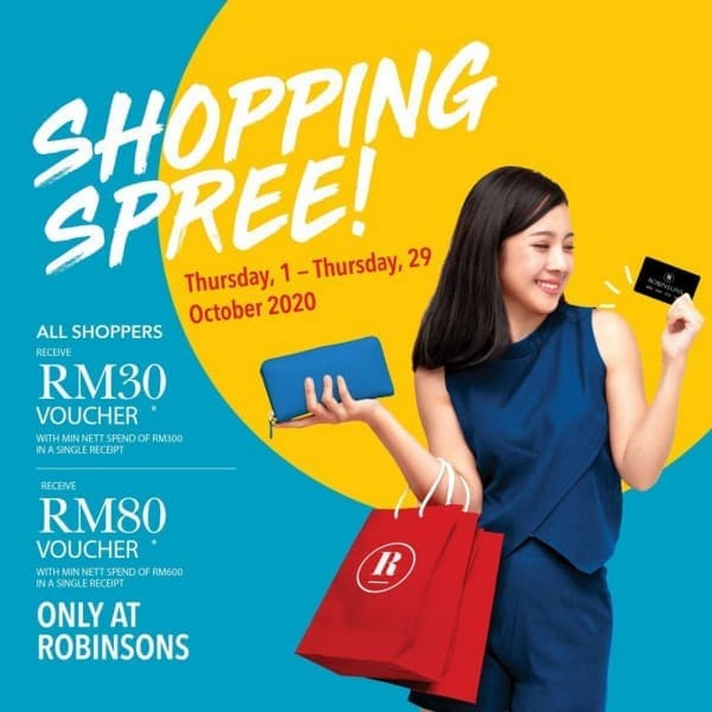 1-29 Oct 2020: Shopping Spree Promo at Robinsons - EverydayOnSales.com