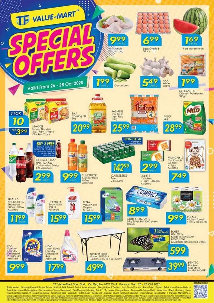 26 28 Oct 2022 TF Value Mart Special Offers Promotion 