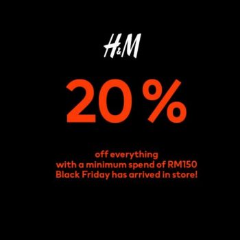 27-29 Nov 2020: H&M Black Friday Sale - EverydayOnSales.com