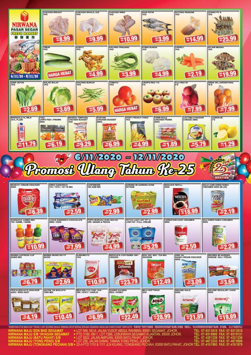 6 12 Nov 2020 Nirwana Promotion At Johor Everydayonsales Com