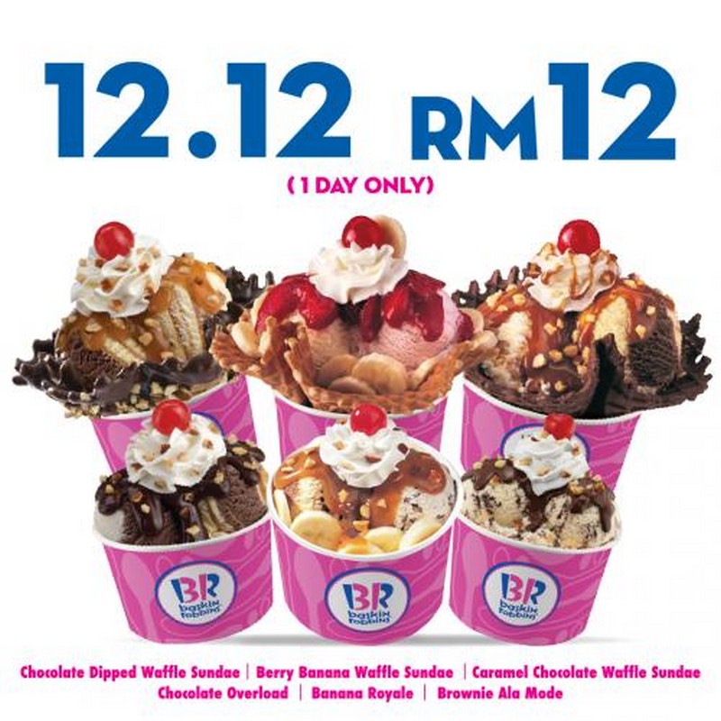 12 Dec 2020 Baskin Robbins 12 12 Sale Everydayonsales Com