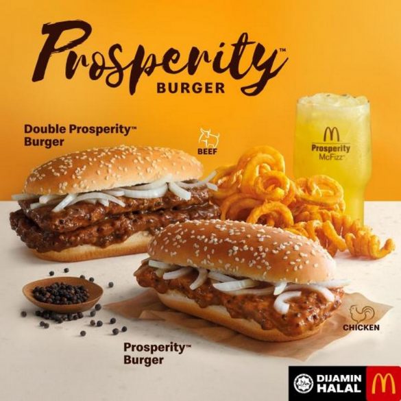 10 Dec 2020 Onward: McDonald's Prosperity Burger Promo