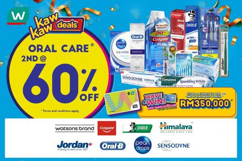 3-7 Dec 2020: Watsons Oral Care Sale - EverydayOnSales.com