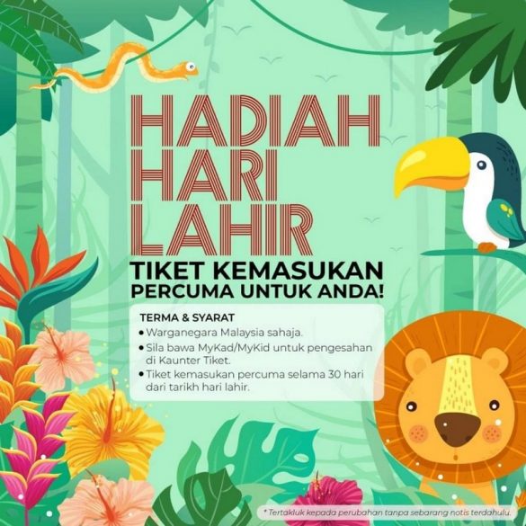 21 Dec 2020 Onward: Zoo Negara Free Entrance Birthday ...