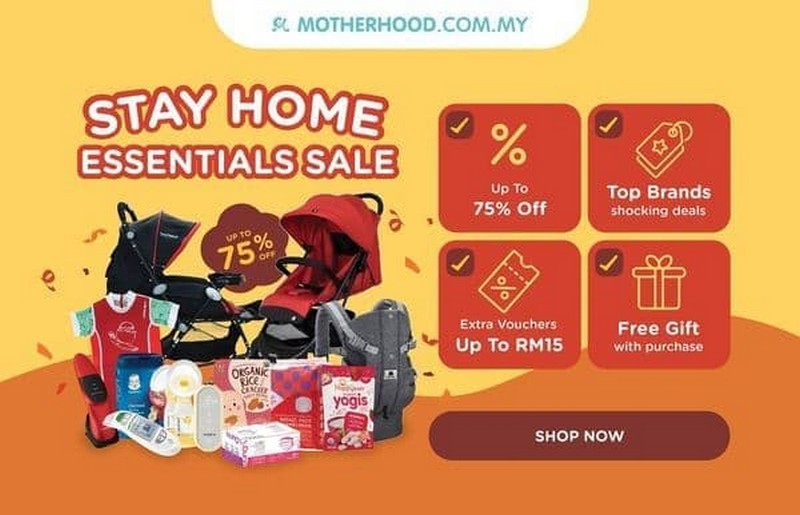 14 Jan 2021 Onward: Motherhood Stay Home Essentials Sale