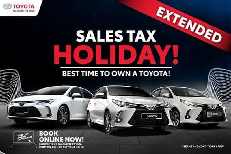 27 Jan 2021 Onward: Toyota Sales Tax Holiday - EverydayOnSales.com