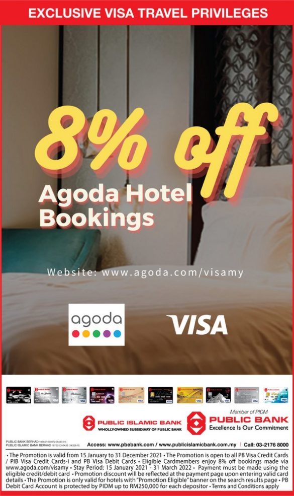 agoda hotel booking credit card promotion