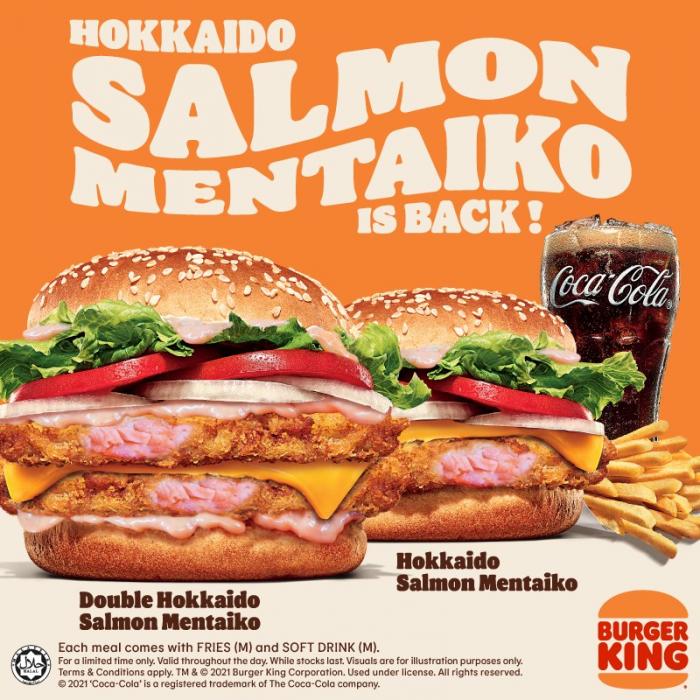 26 Feb 2021 Onward Burger King Salmon Mentaiko Burger Promo Everydayonsales Com