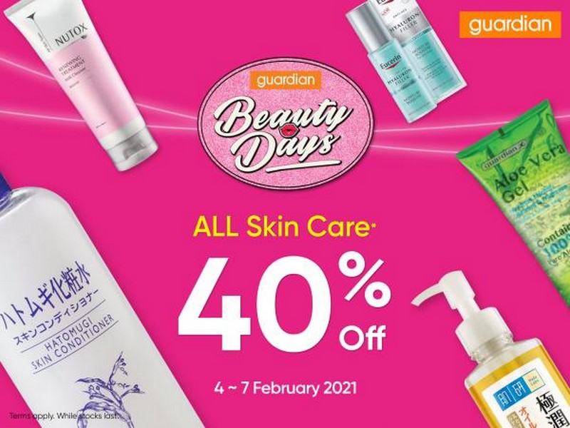 4-7 Feb 2021: Guardian Skincare Sale - EverydayOnSales.com