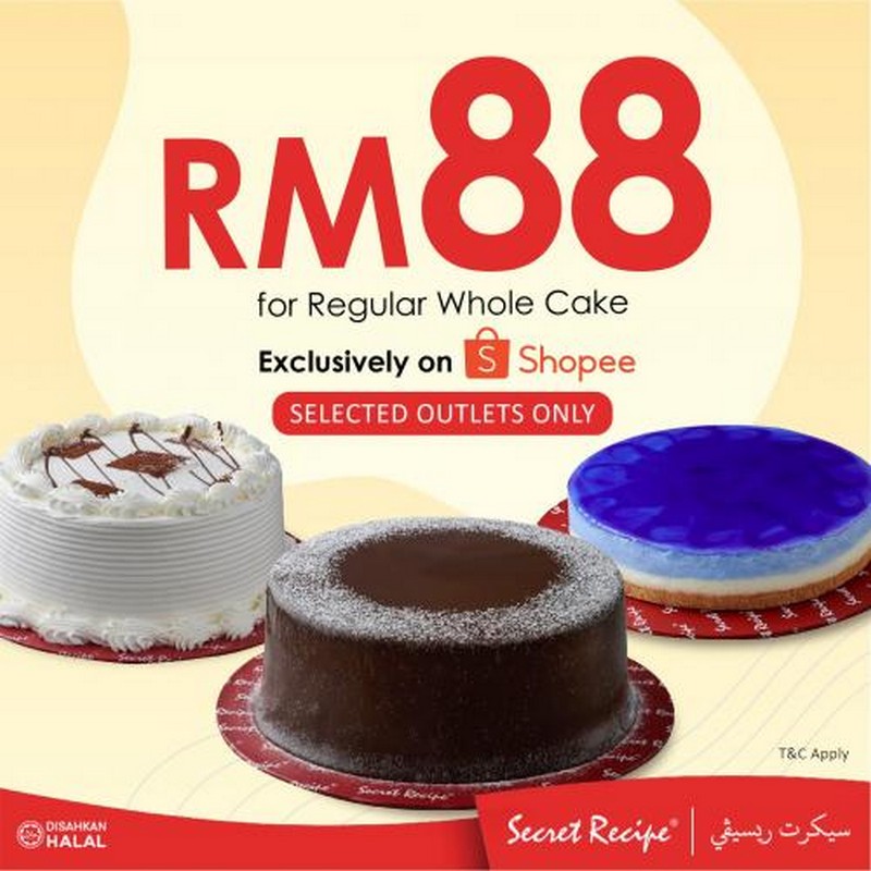 Secret Recipe Cake Price