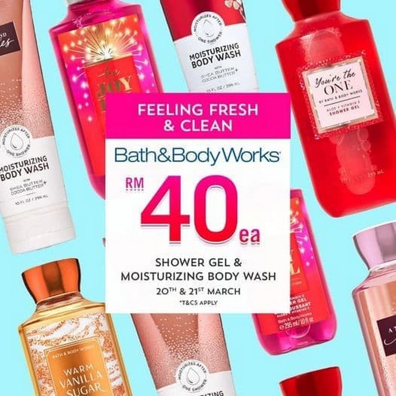 20-21 Mar 2021: Bath & Body Works Special Sale At Johor Premium Outlets ...