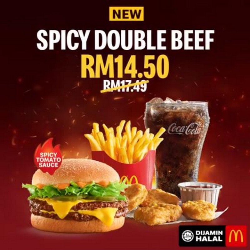 5 Mar 2021 Onward: McDonald's Spicy Beef Burger Promotion ...