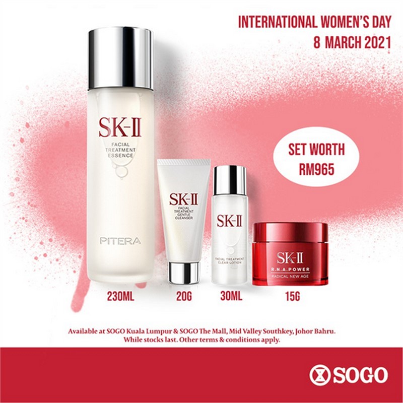 8 Mar 2021 SOGO SKII Set International Women’s Day Promo