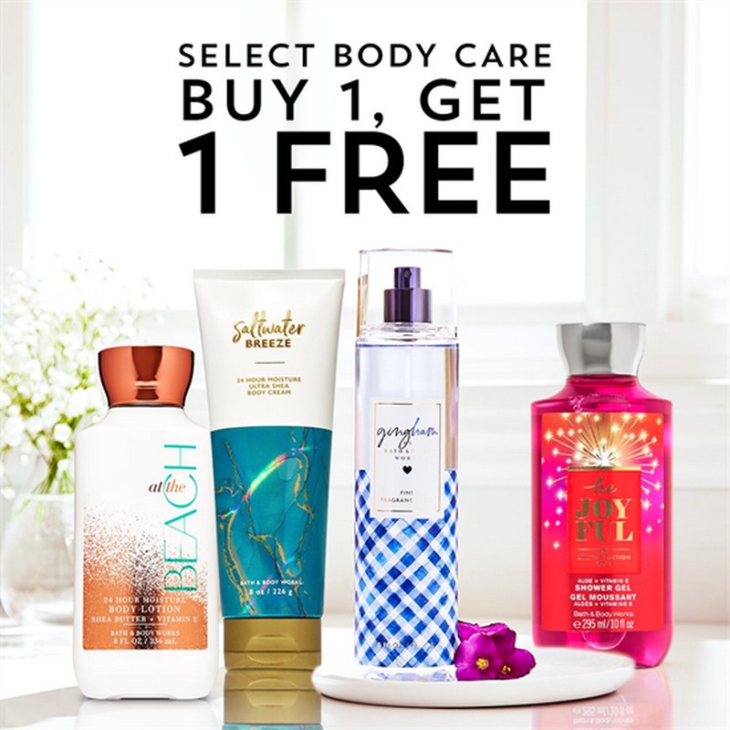 13 Mar 2021 Onward Bath & Body Works Buy 1 Get 1 Free Promo