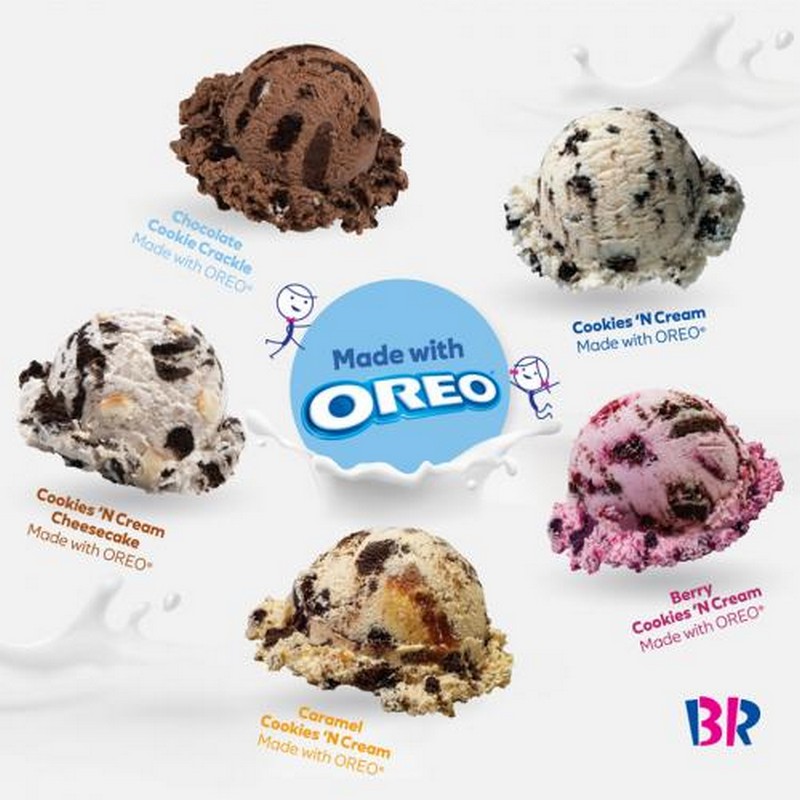 5 Apr 2021 Onward Baskin Robbins Made With Oreo Promo Everydayonsales Com