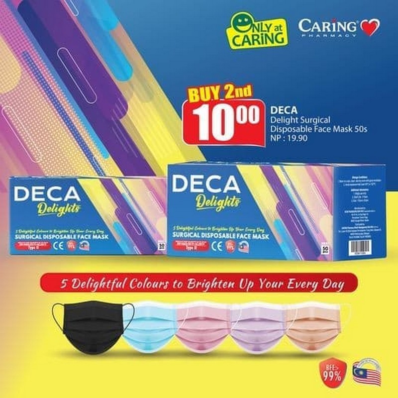 22 Apr 2 May 2021 Caring Pharmacy Deca Face Masks Promo