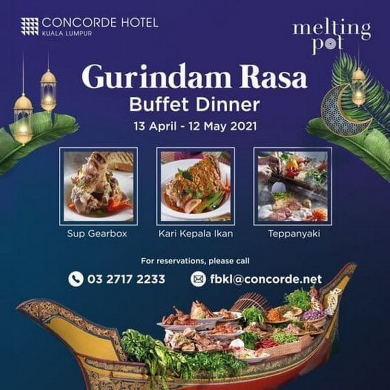 13 Apr-12 May 2021: Concorde Hotel Ramadan buffet Promo ...