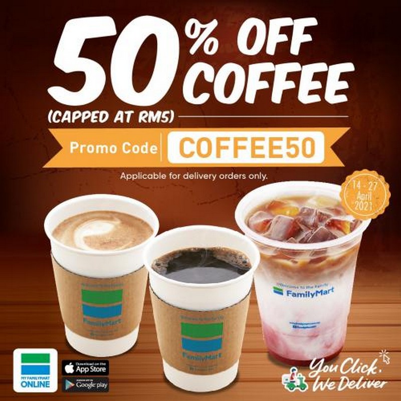 14-27 Apr 2021: FamilyMart Online Coffee Promotion - EverydayOnSales.com