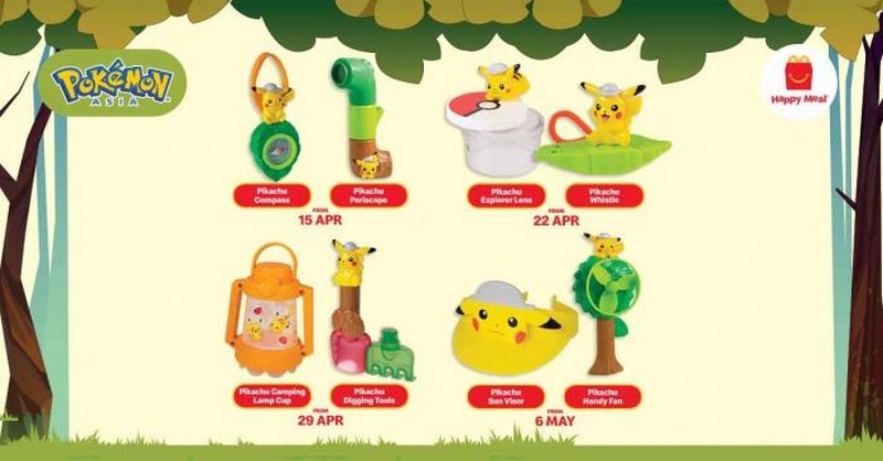 15 Apr-12 May 2021: McDonald's Happy Meal Free Pokémon Promotion