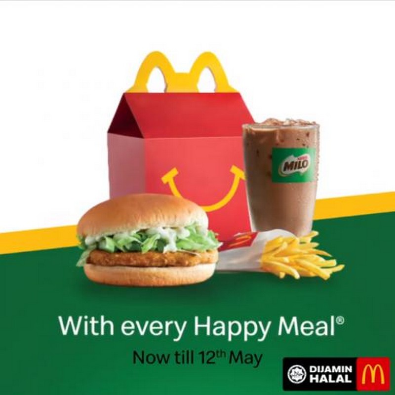 Now till 12 May 2021: McDonald's Happy Meal Free Upgrade To Milo ...