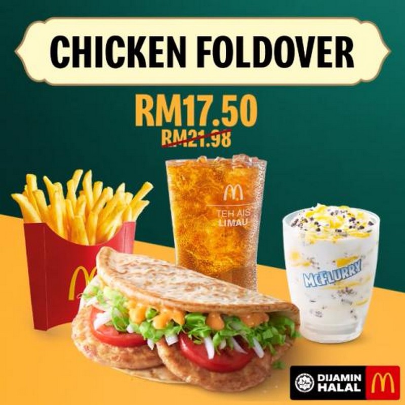 Now till 12 May 2021: McDonald's Ramadan Chicken and Beef Foldover ...