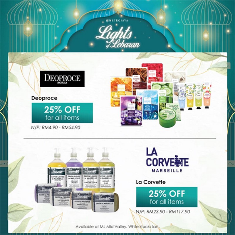 8 Apr 2021 Onward Metrojaya Lights Of Lebaran Deals At Mid Valley Everydayonsales Com