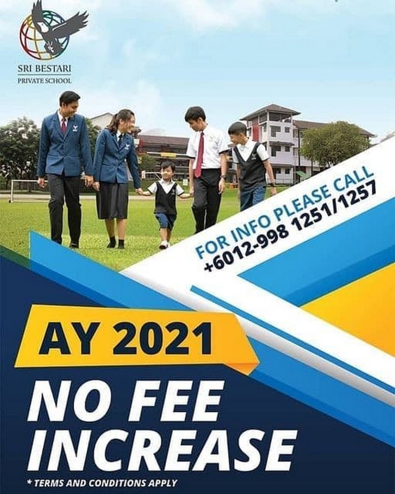 13 Apr 2021 Onward Sekolah Sri Bestari 50 Off On Registration Fee Everydayonsales Com