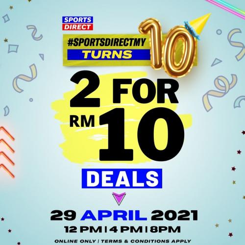 26-29 Apr 2021: Sports Direct Online Birthday Sale - Everydayonsales.com