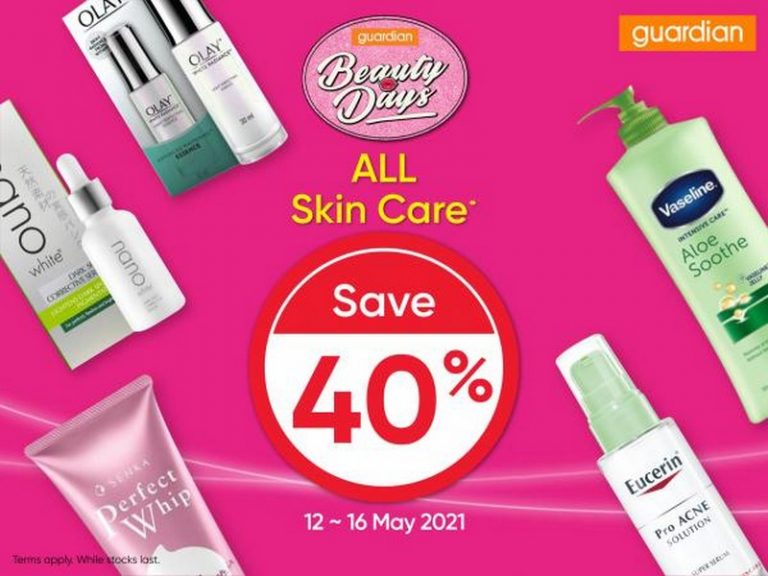 12-16 May 2021: Guardian Skin Care Sale - EverydayOnSales.com