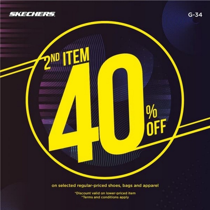 Now Till 28 May 2021 Skechers 40 Off Promo At Fahrenheit88 Everydayonsales Com