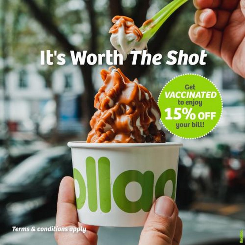 26 May 31 Aug 2021 Llaollao Get Vaccinated 15 Off Promotion Everydayonsales Com