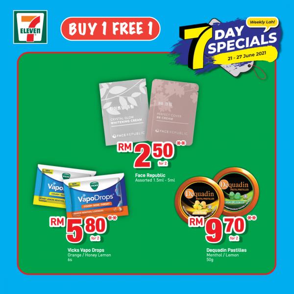 21-27 Jun 2021: 7 Eleven 7 Day Special Promotion - EverydayOnSales.com