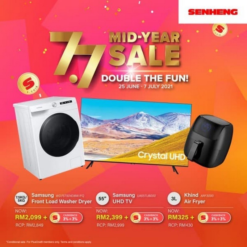 25 Jun-7 Jul 2021: Senheng 7.7 Mid Year Sale - EverydayOnSales.com