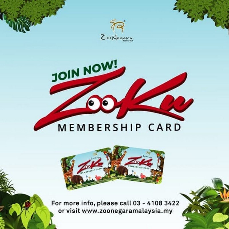 Now Till 30 Jun 2021 Onward Zoo Negara Zooku Membership Card Promo Everydayonsales Com