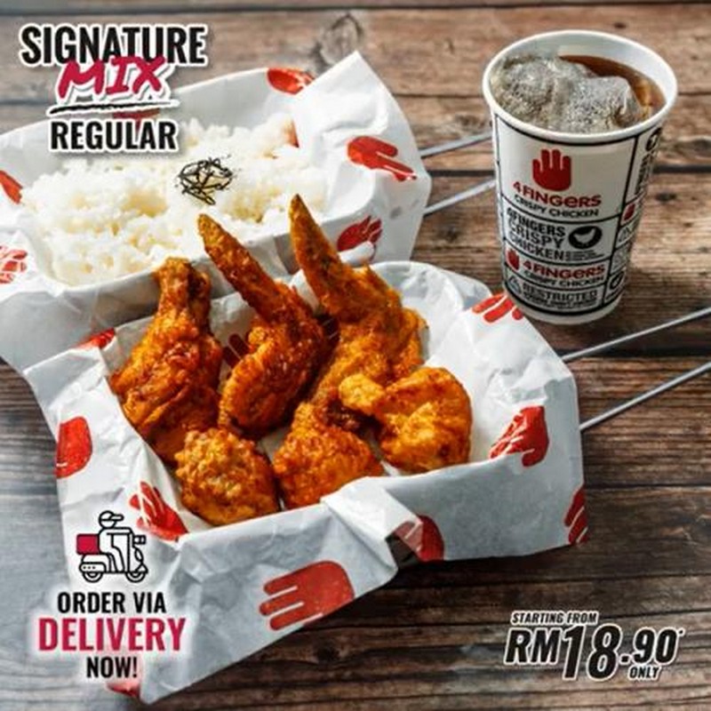 5 Jul 2021 Onward: 4Fingers Delivery Signature Mix Combo Promotion ...