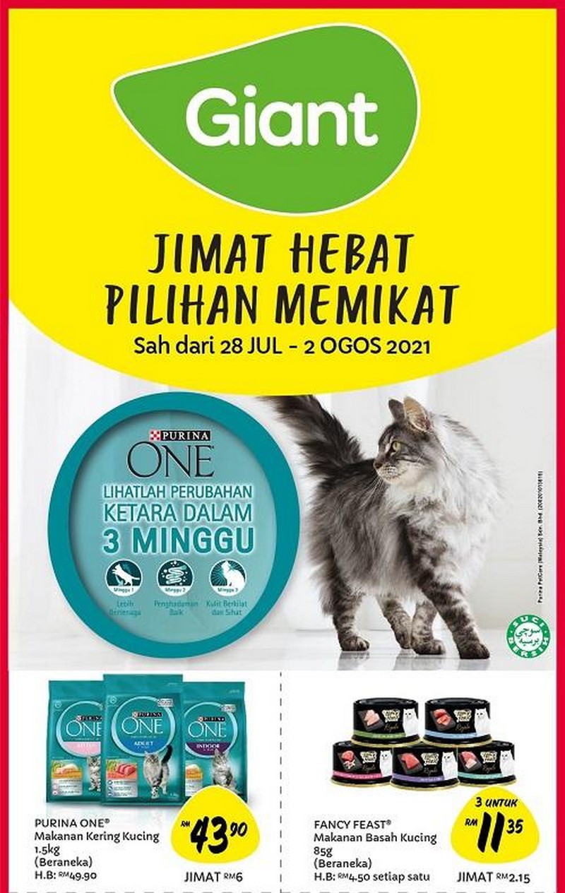 28 Jul 2 Aug 2021 Giant Cat Food Promotion EverydayOnSales