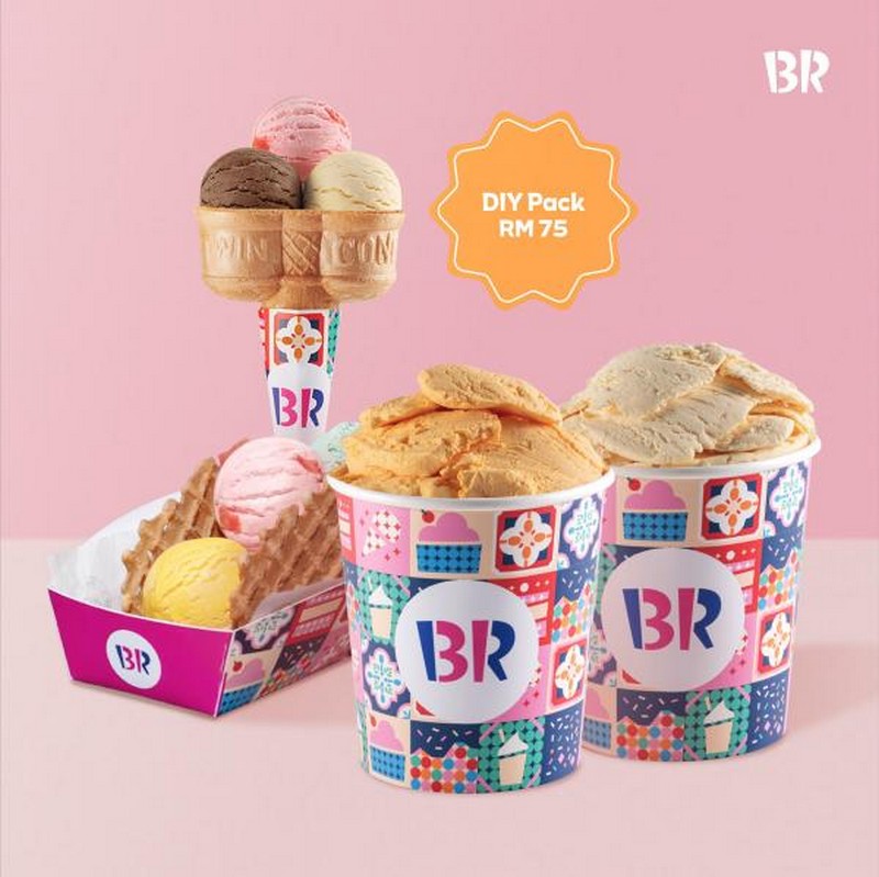 14 Aug 2021 Onward: Baskin Robbins DIY Pack Promotion - EverydayOnSales.com