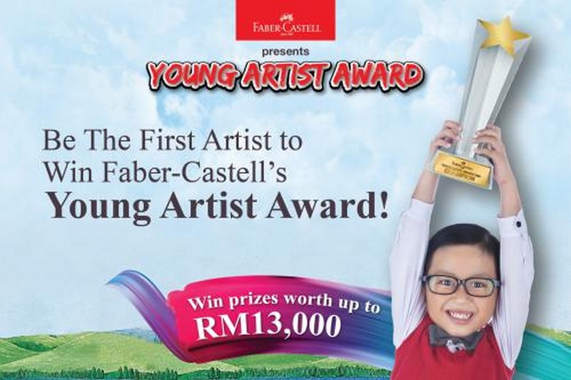 Now till 30 Sep 2021 FaberCastell Young Artist Award Colouring