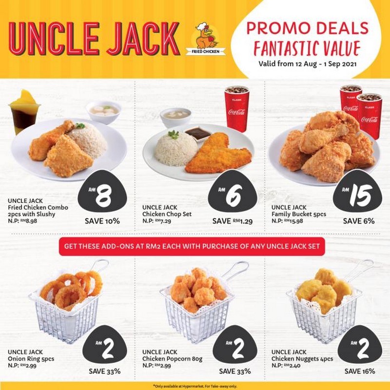 12 Aug-1 Sep 2021: Giant Uncle Jack Promotion - EverydayOnSales.com