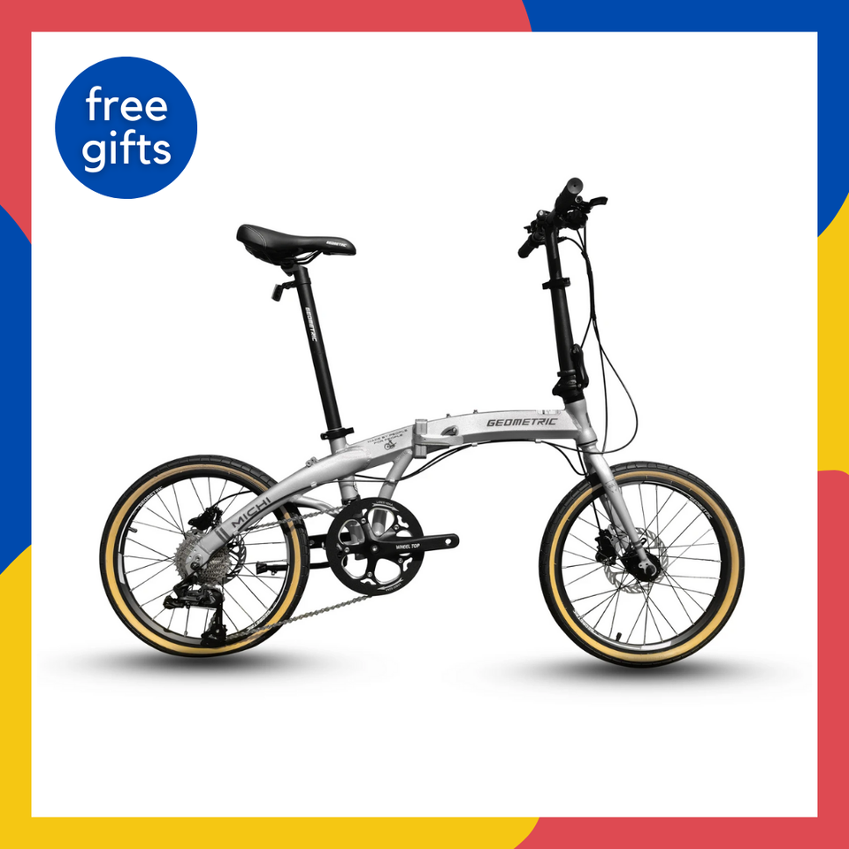 Geometric michi 2024 foldable bike