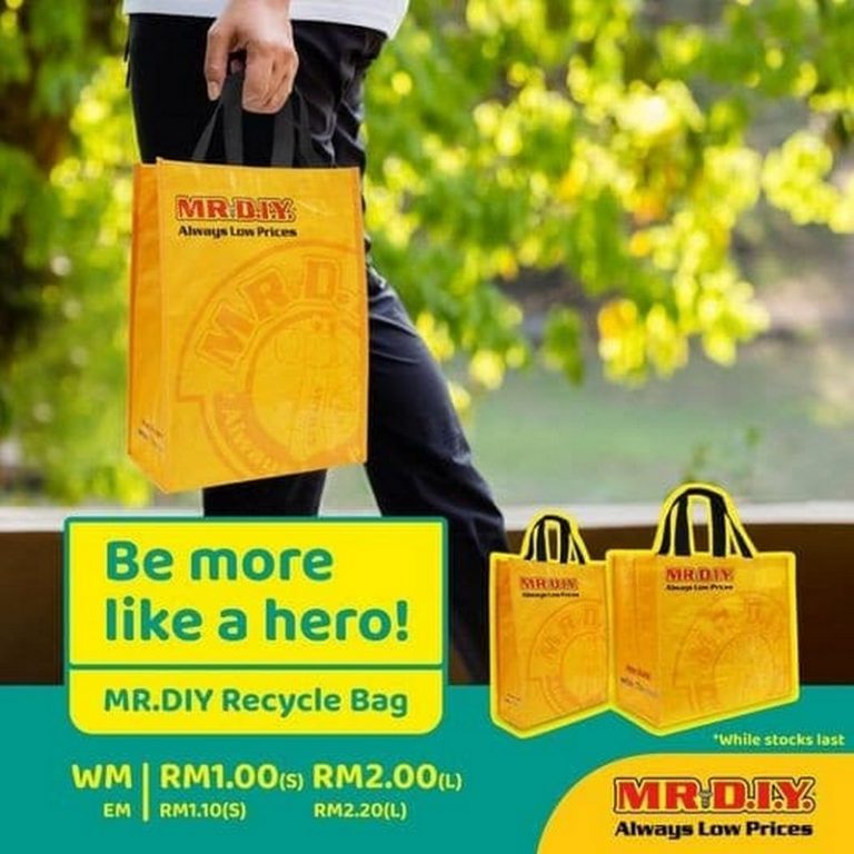 18 Aug 2021 Onward: MR D.I.Y. Recycle Bag Promo ...