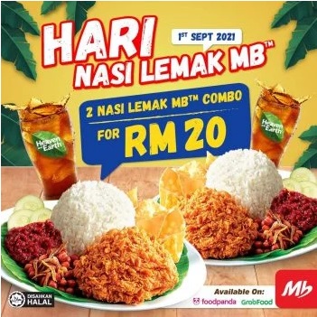 1 Sep 2021: Marry Brown Hari Nasi Lemak Promo - EverydayOnSales.com