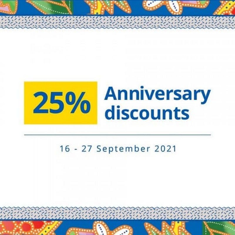 Now till 27 Sep 2021 IKEA Anniversary Deal