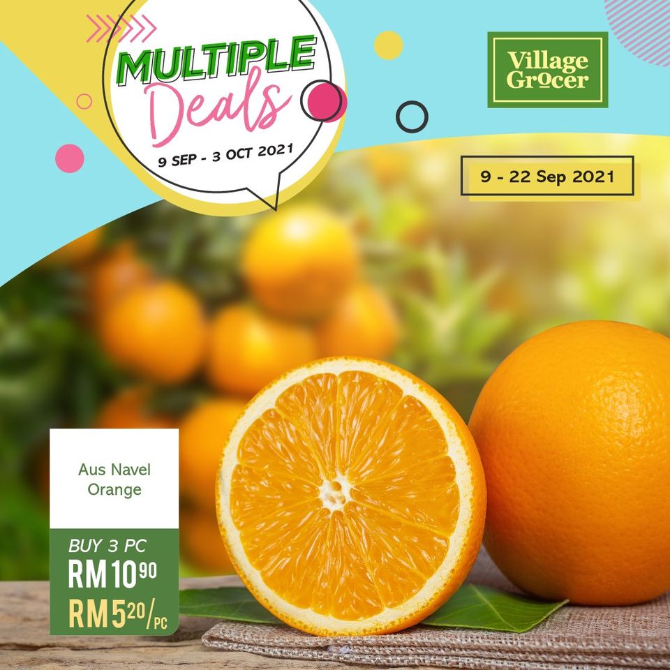 9 Sep-3 Oct 2021: Village Grocer Multiple Deals - EverydayOnSales.com